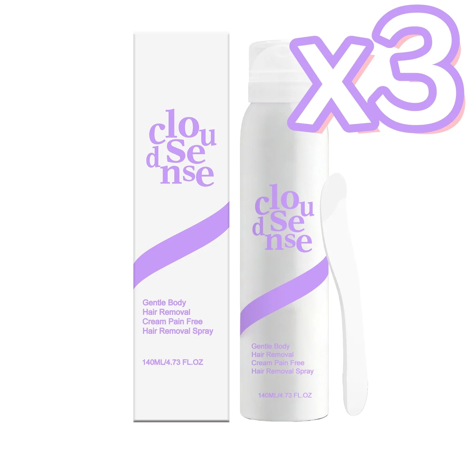 Painless Hair Removal Spray Fast Acting Reduce Skin Redness Hair Growth Inhibitor Face Arm Body Personal Care Hair Remover Mist